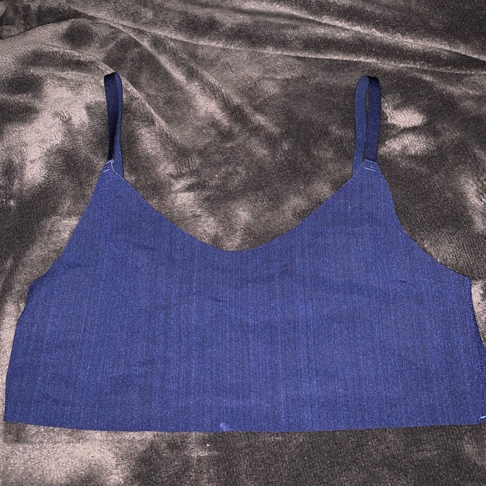 Solid Blue Victoria Secret bralette